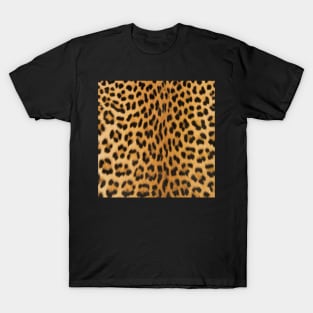 Leopard Print Pattern T-Shirt